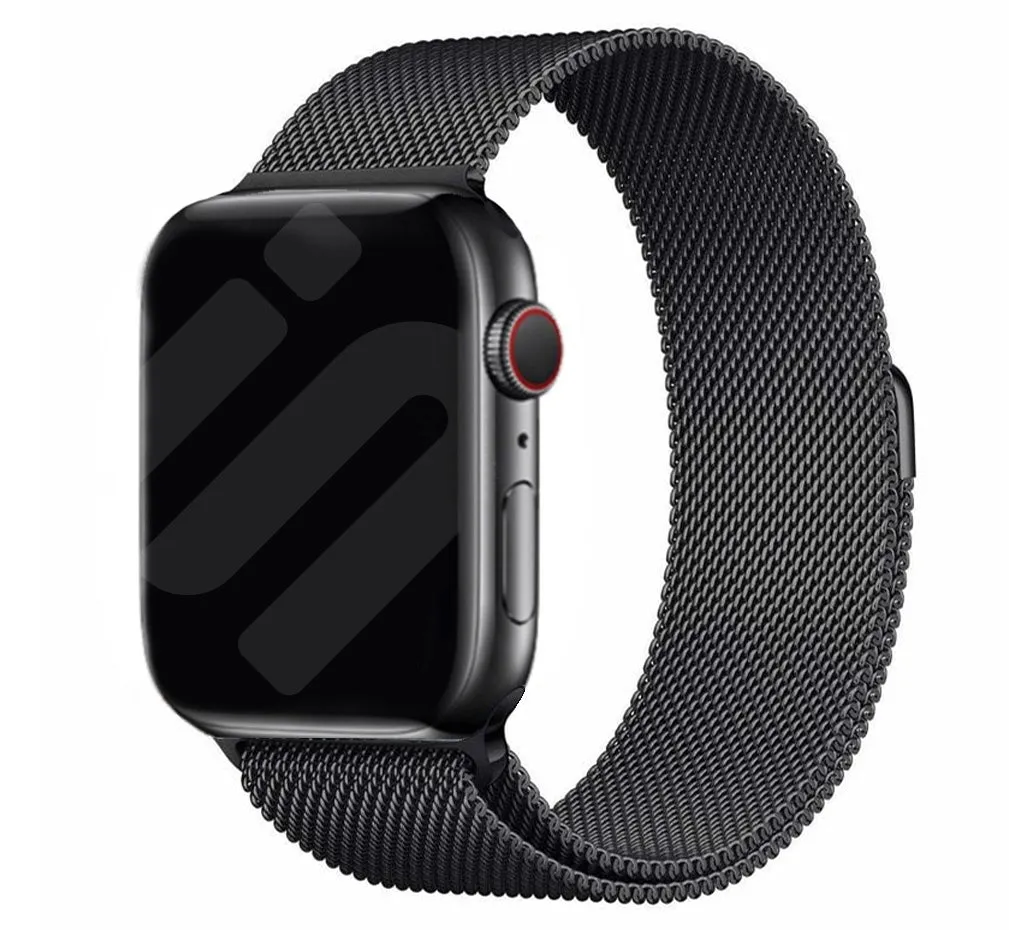 Insta-Worthy Apple Watch Milanese Strap (Black)  Last Chance!