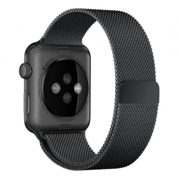 Insta-Worthy Apple Watch Milanese Strap (Black)  Last Chance!