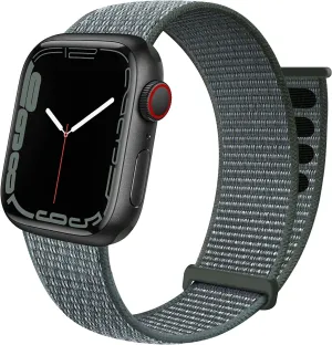 Insta-Worthy Apple Watch Nylon Loop Strap (Grey-Green)  Almost Gone!