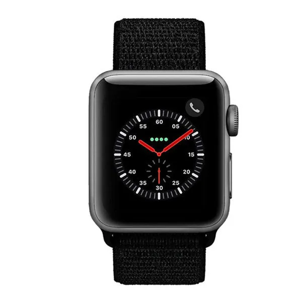 Insta-Worthy Apple Watch Nylon Strap (Black)  Stylish & Comfortable