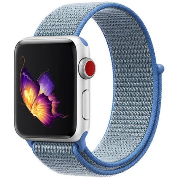Insta-Worthy Apple Watch Nylon Strap (Blue)  Ends Soon!