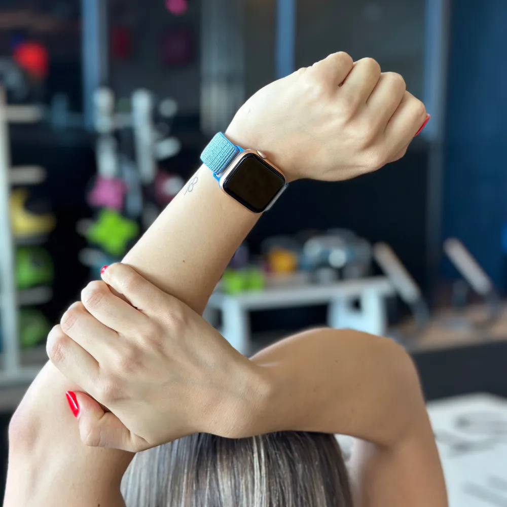 Insta-Worthy Apple Watch Nylon Strap (Blue)  Ends Soon!
