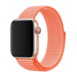 Insta-Worthy Apple Watch Nylon Strap (Orange)  Dont Miss Out!