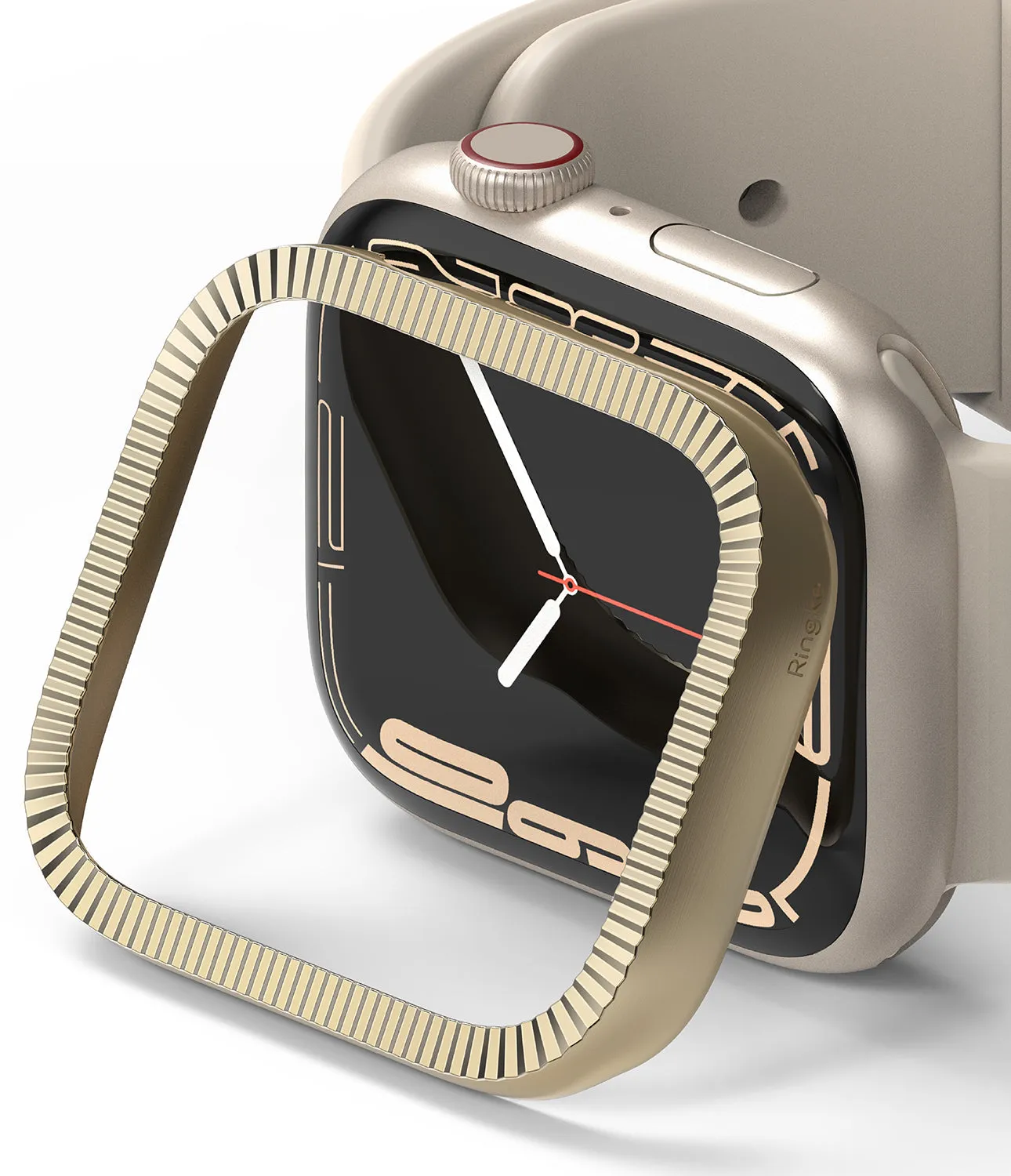 Insta-Worthy Apple Watch Series (45mm) | Premium Bezel Styling Matte Curve  Limited Stock!