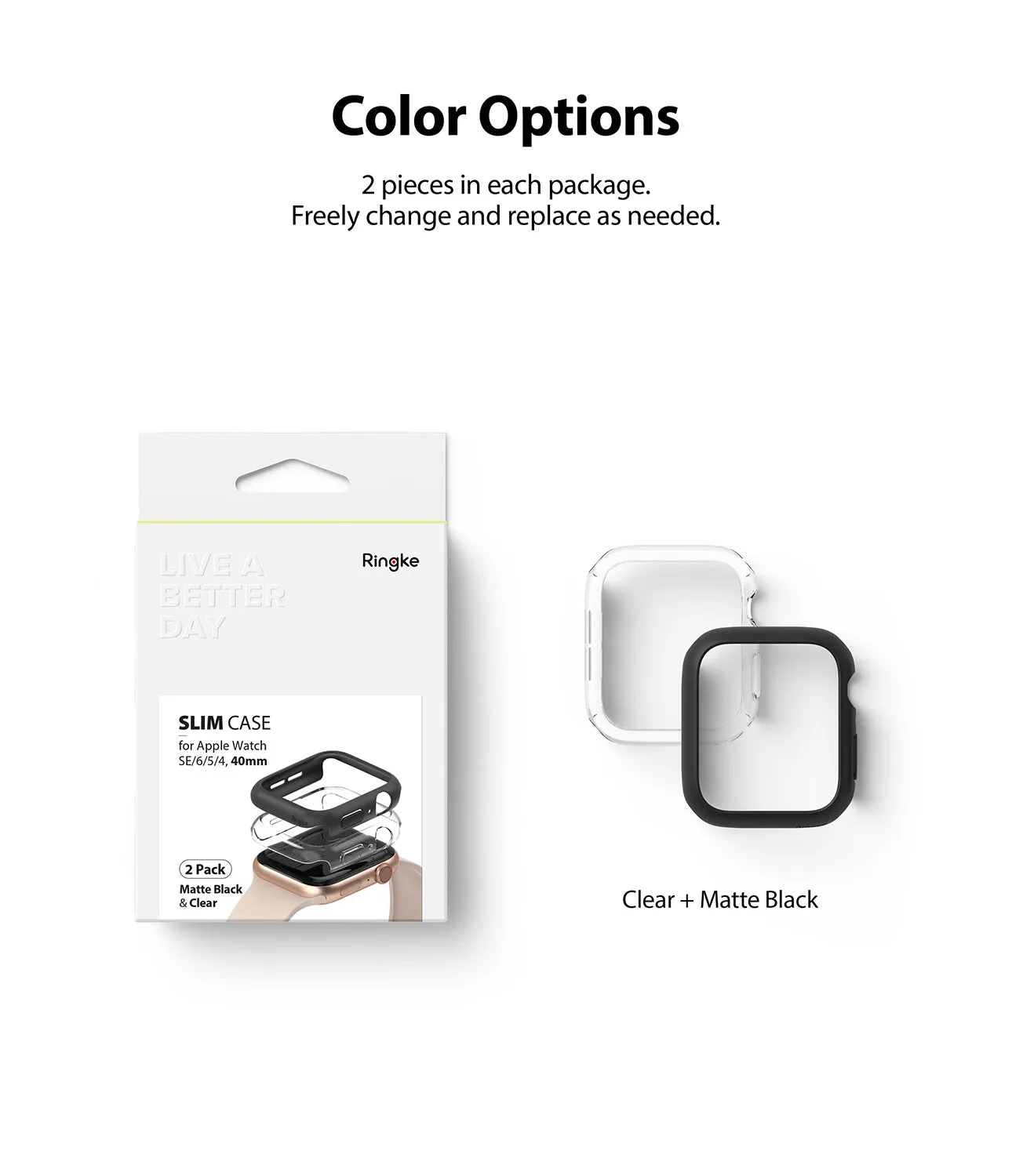Insta-Worthy Apple Watch Series 6 / SE / 5 / 4 (40mm) Case | Slim  Limited Release!