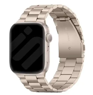 Insta-Worthy Apple Watch Steel Strap (Starlight)  Limited Stock!