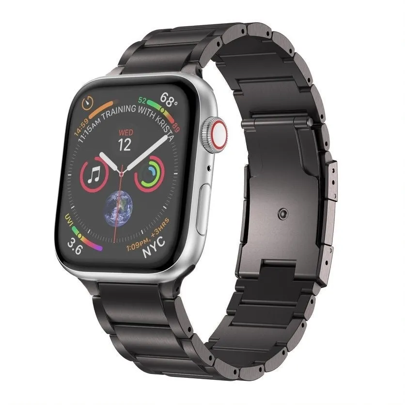 Insta-Worthy Apple Watch Titanium Strap (Graphite)  Dont Miss Out!