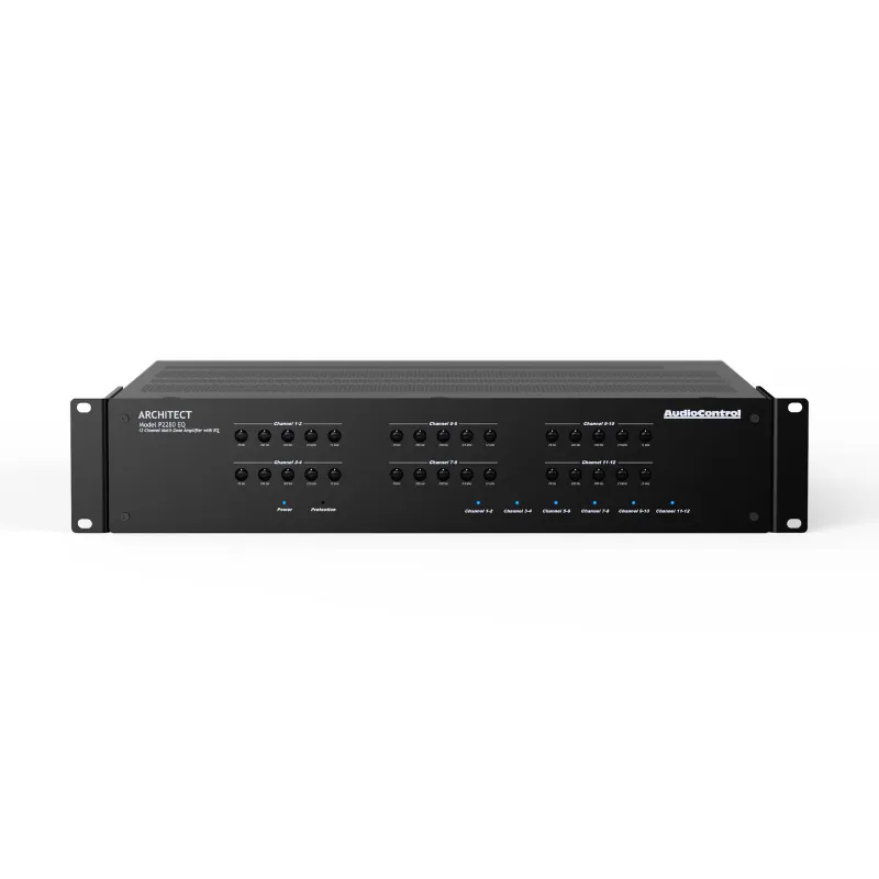 Insta-Worthy AudioControl Architect Model P2280 EQ -  12 Channel Multi-Zone High-Power Amplifier w/ EQ  Limited Availability!