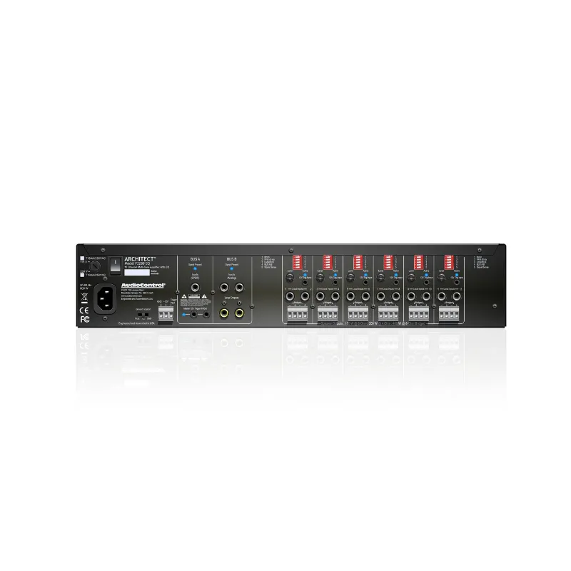 Insta-Worthy AudioControl Architect Model P2280 EQ -  12 Channel Multi-Zone High-Power Amplifier w/ EQ  Limited Availability!