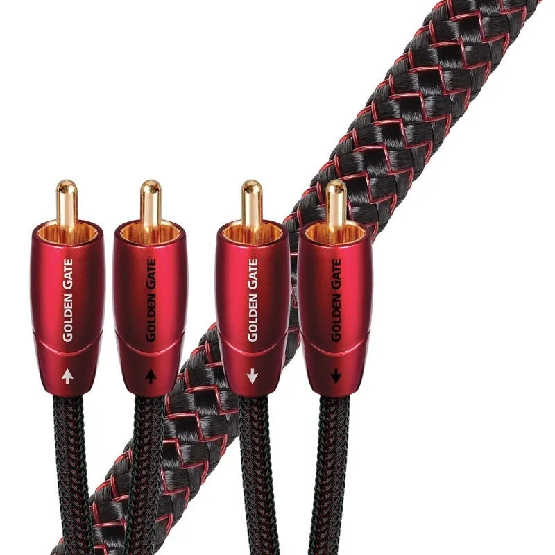 Insta-Worthy AudioQuest Golden Gate RCA Analogue Audio Cable  Limited Stock!
