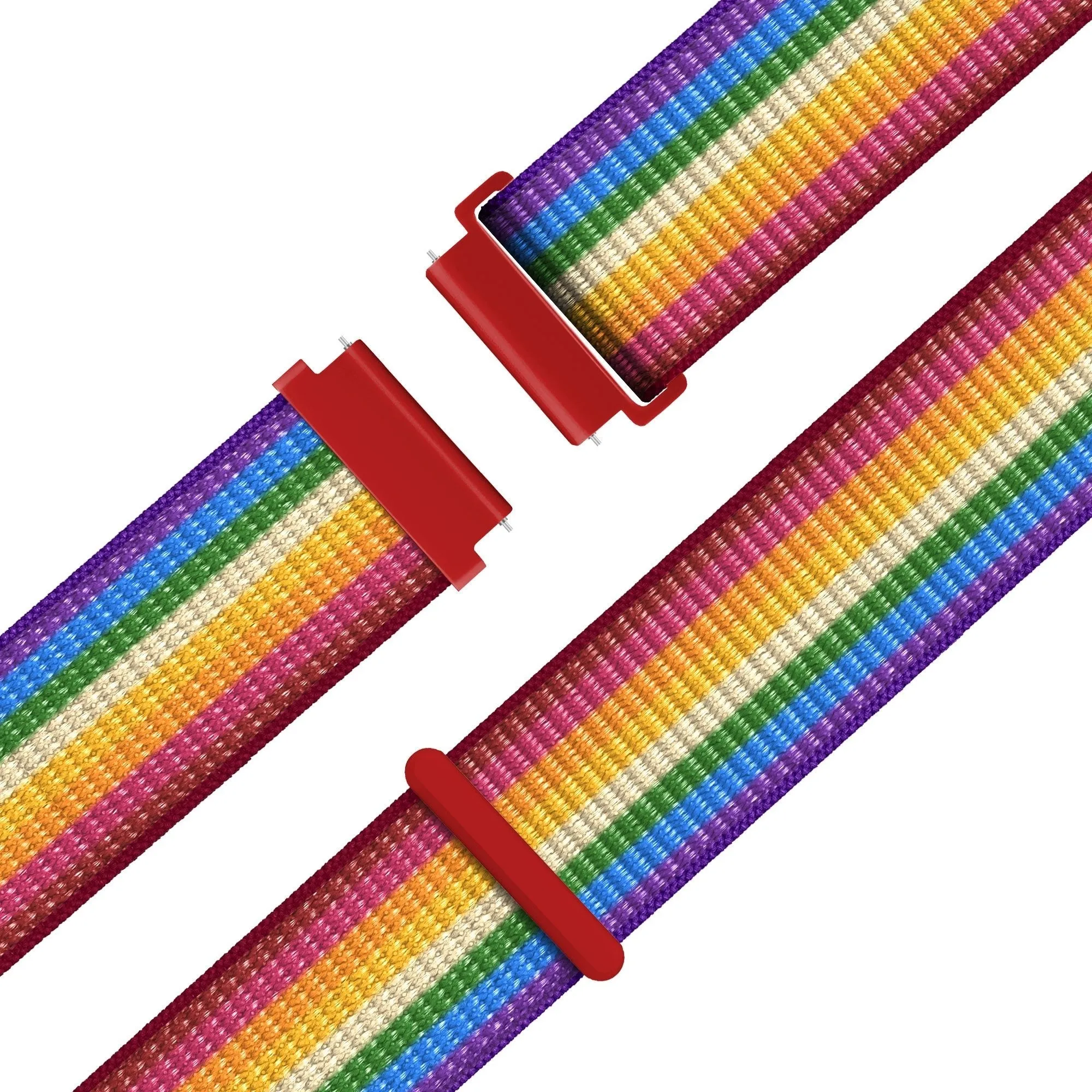 Insta-Worthy Bandz Amazfit GTS 2 Nylon Strap 'Classic' (Rainbow)  Almost Gone!