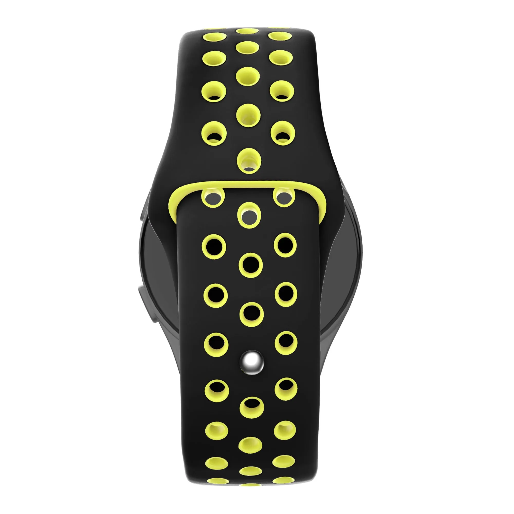 Insta-Worthy Bandz Amazfit GTS 4 (Mini) Sport Strap 'Deluxe' (Black/Yellow)  Last Chance!
