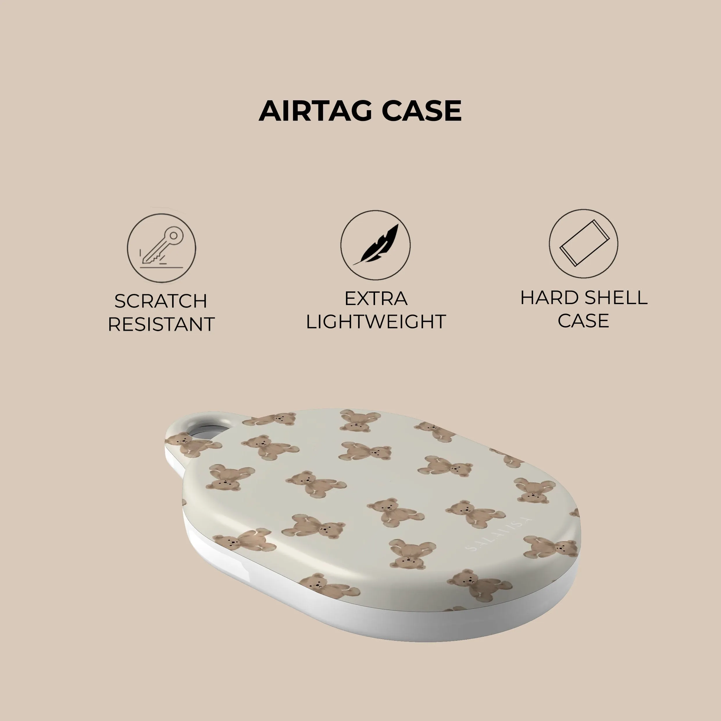 Insta-Worthy Bear Hugs AirTag Holder  Last Few Pieces!
