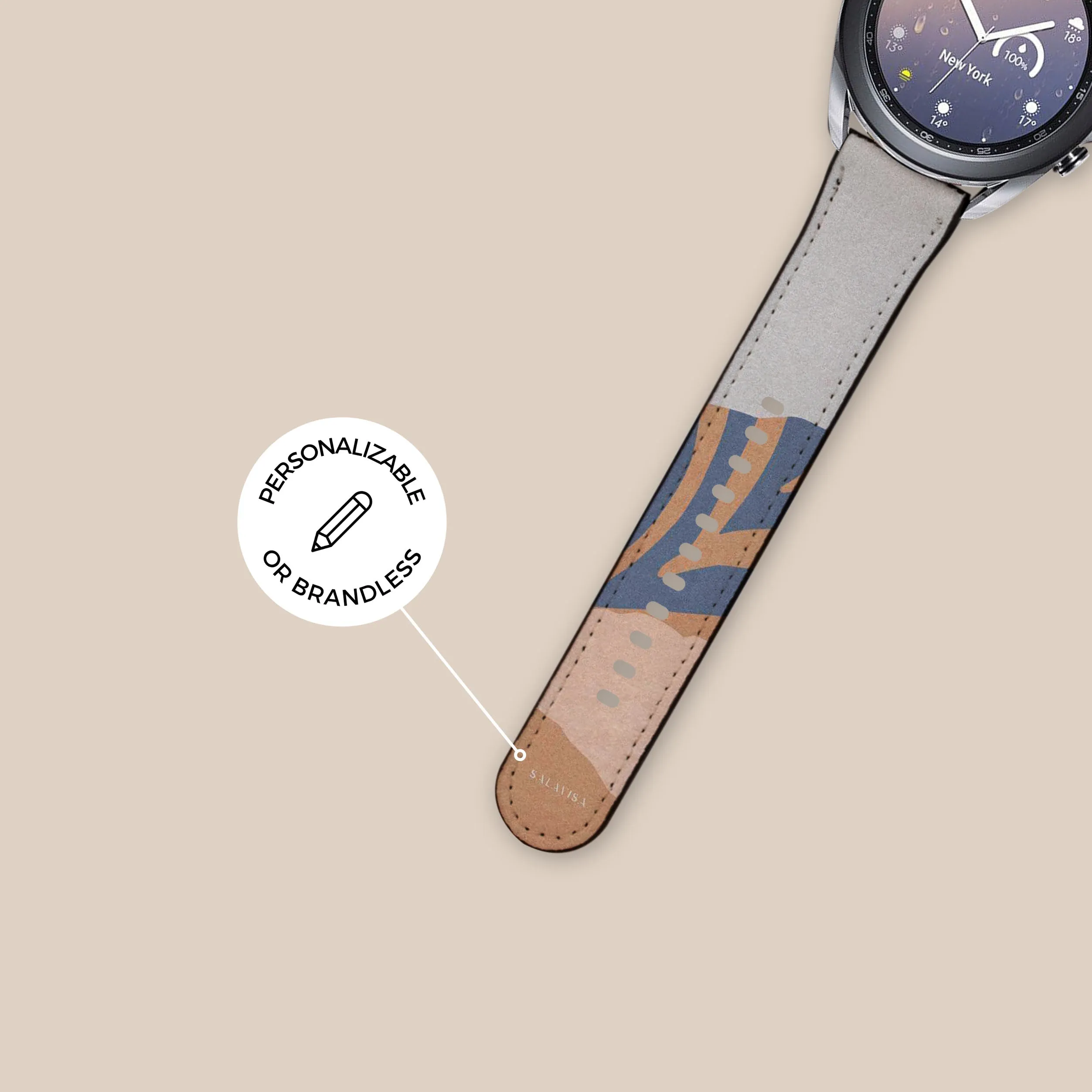 Insta-Worthy Beige Blissful Galaxy Watch Band  Today Only!