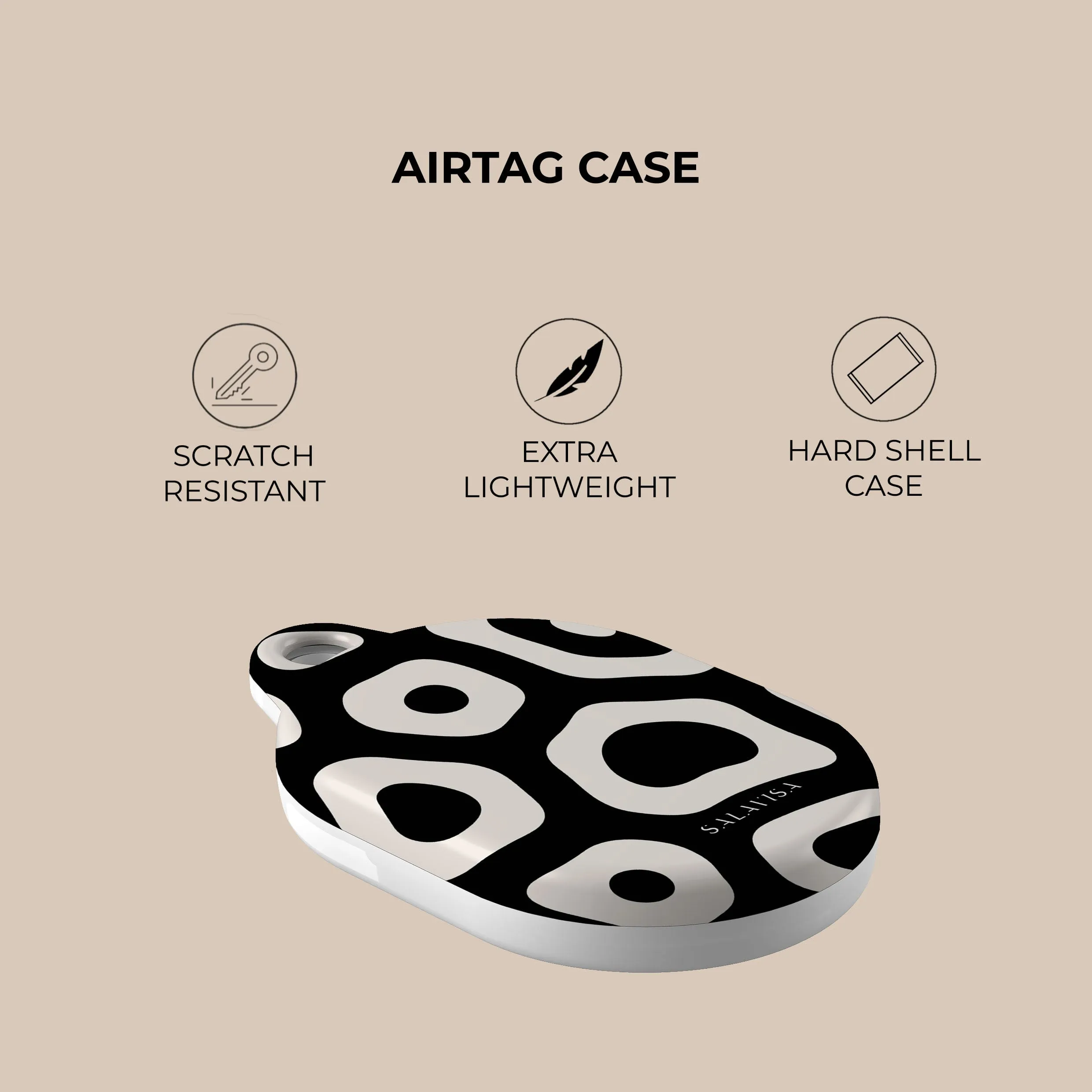 Insta-Worthy Black & White Paws AirTag Holder  Limited Release!
