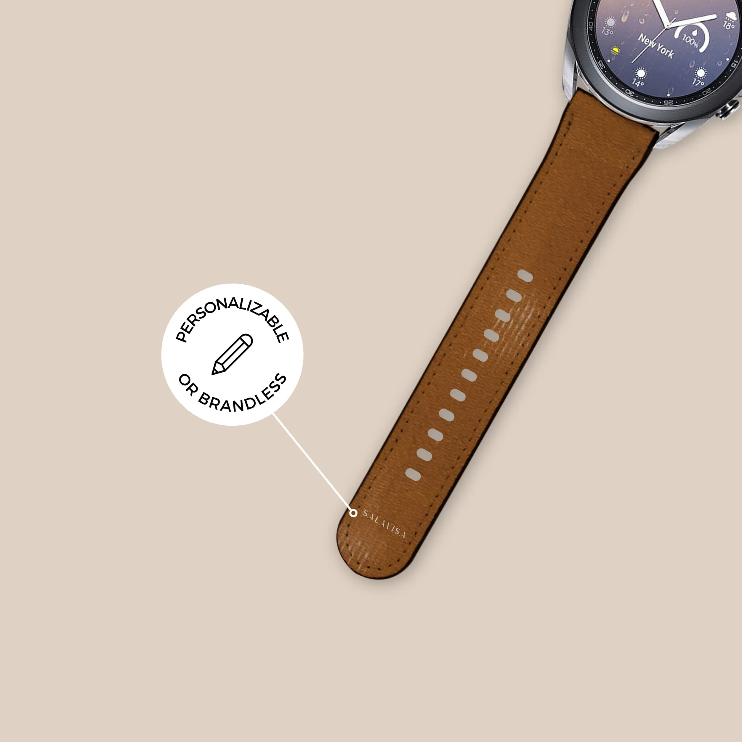 Insta-Worthy Brown Clay Galaxy Watch Band  Going Fast!