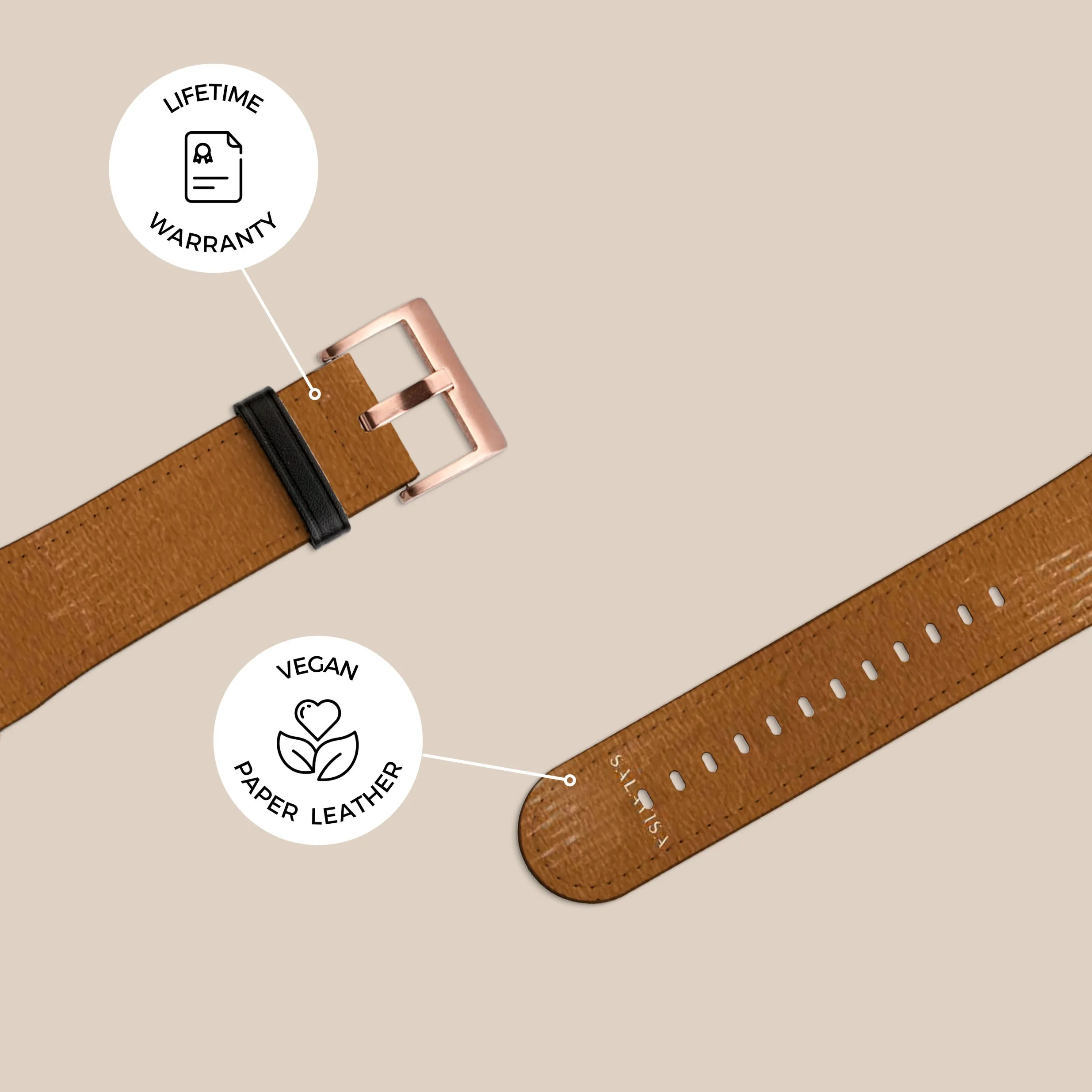 Insta-Worthy Brown Clay Galaxy Watch Band  Going Fast!
