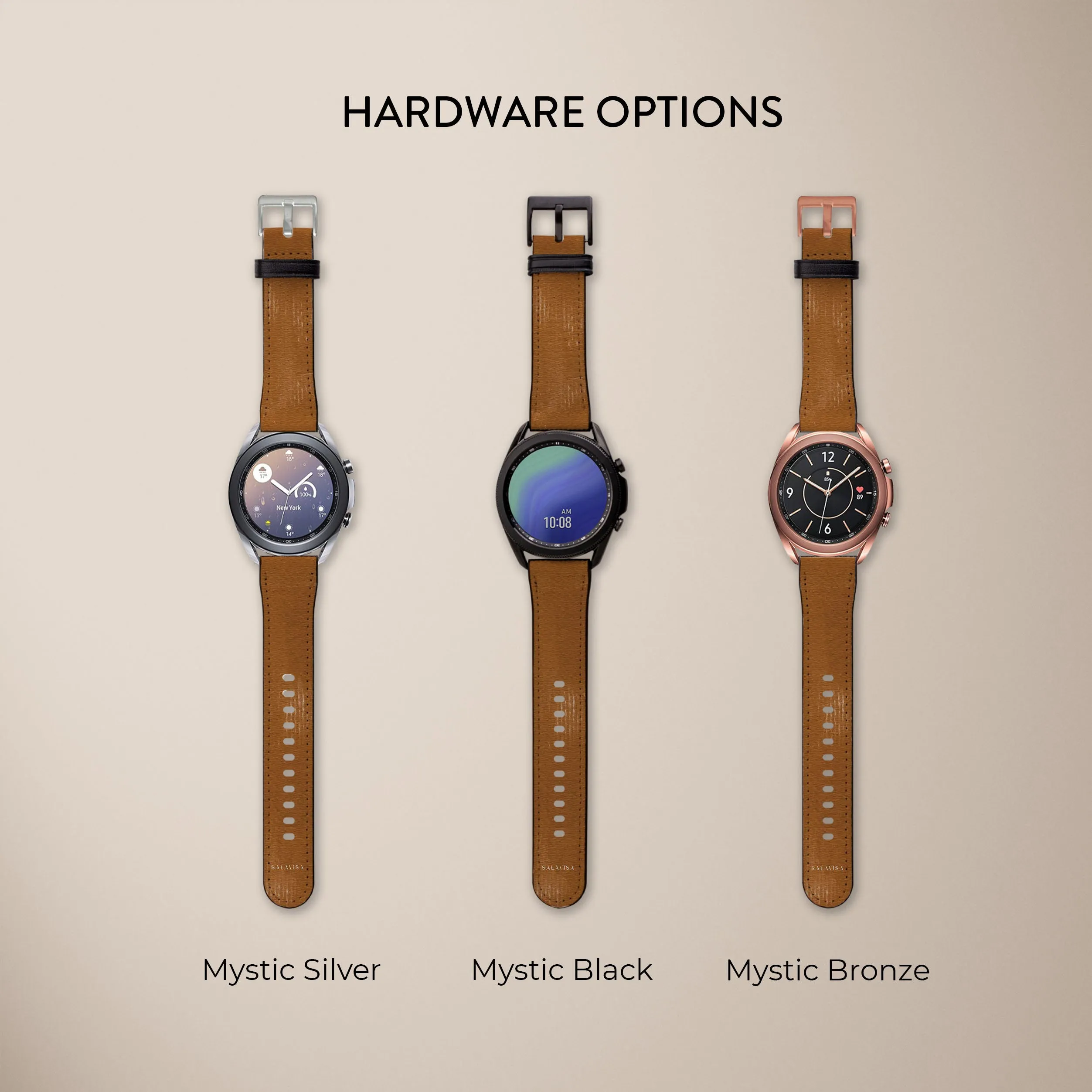 Insta-Worthy Brown Clay Galaxy Watch Band  Going Fast!