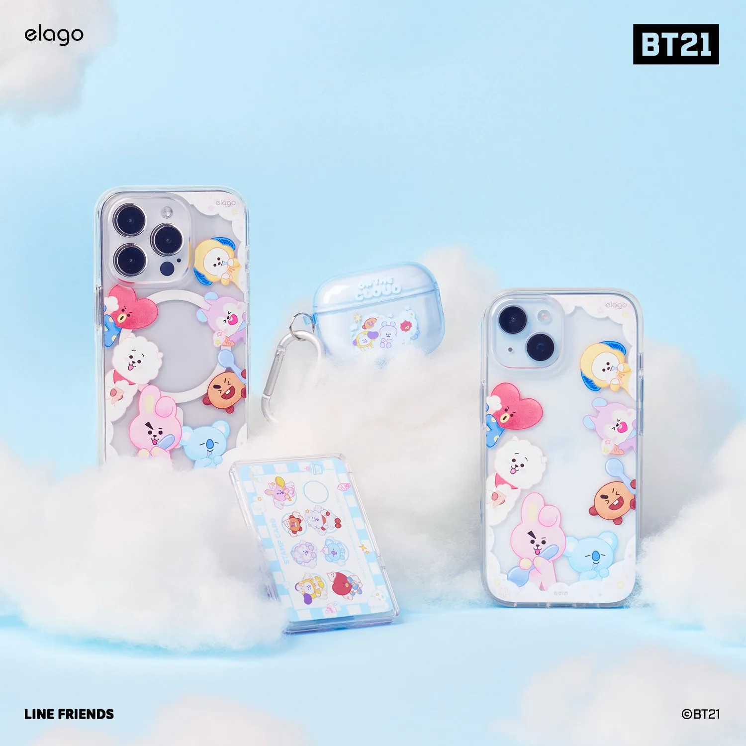 Insta-Worthy BT21 | elago On the Cloud MagSafe Hybrid Case for iPhone 15 Pro  Ends Soon!