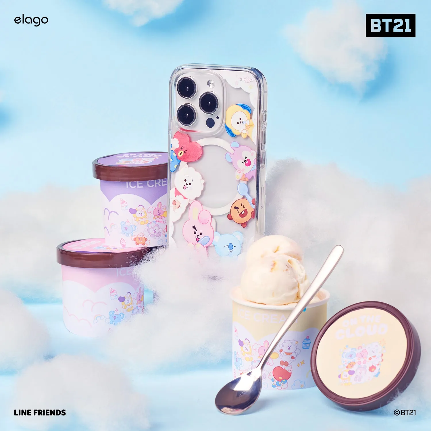 Insta-Worthy BT21 | elago On the Cloud MagSafe Hybrid Case for iPhone 15 Pro  Ends Soon!