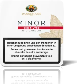Insta-Worthy Dannemann Minor mit Filter 20 Stck  Limited Release!