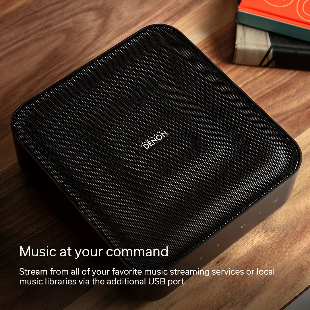 Insta-Worthy Denon Home Amp 2 Channel,100W Amplifier with HEOS Built-in (Each)  Ends Soon!