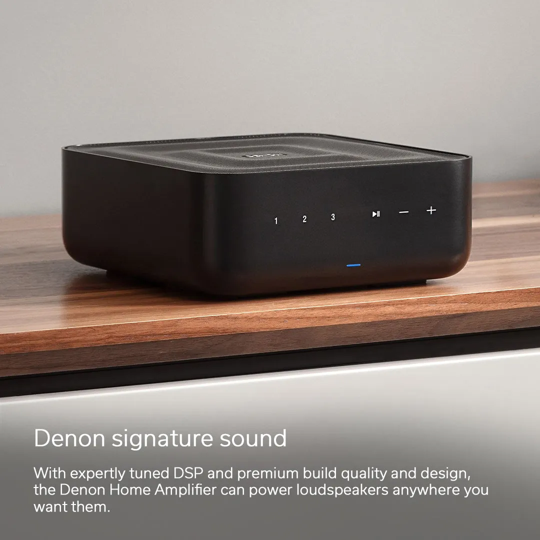 Insta-Worthy Denon Home Amp 2 Channel,100W Amplifier with HEOS Built-in (Each)  Ends Soon!