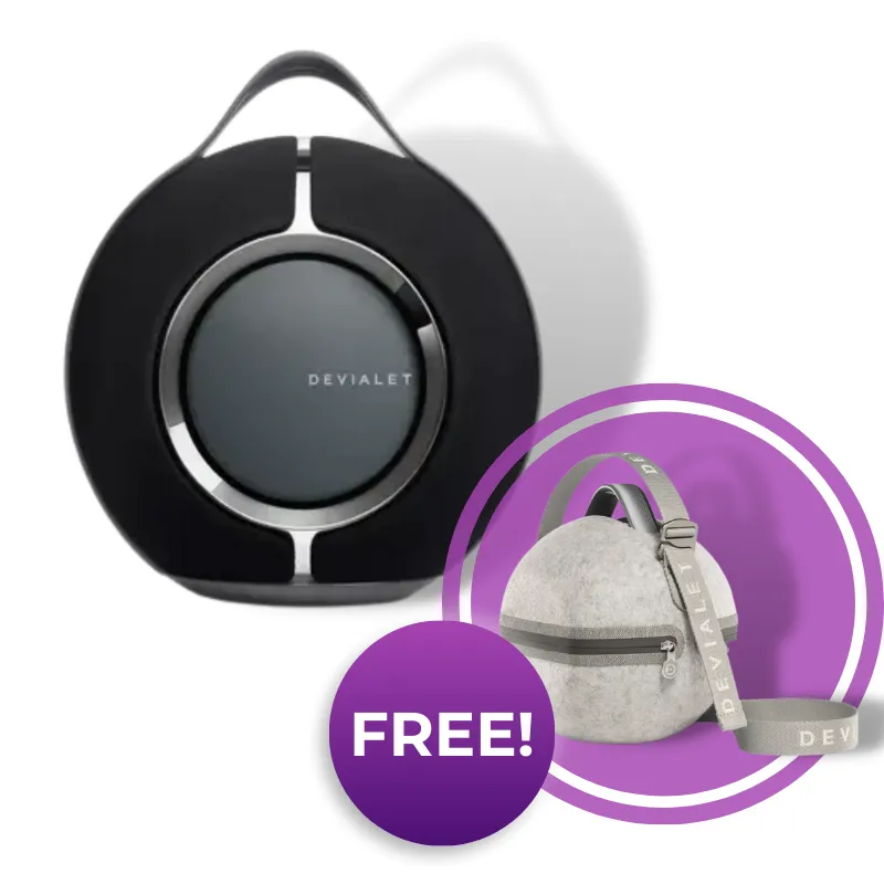 Insta-Worthy Devialet Mania - High Fidelity Portable Smart Speaker (Each)  Dont Miss Out!