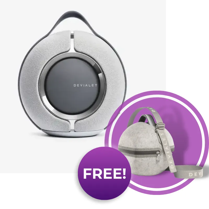Insta-Worthy Devialet Mania - High Fidelity Portable Smart Speaker (Each)  Dont Miss Out!