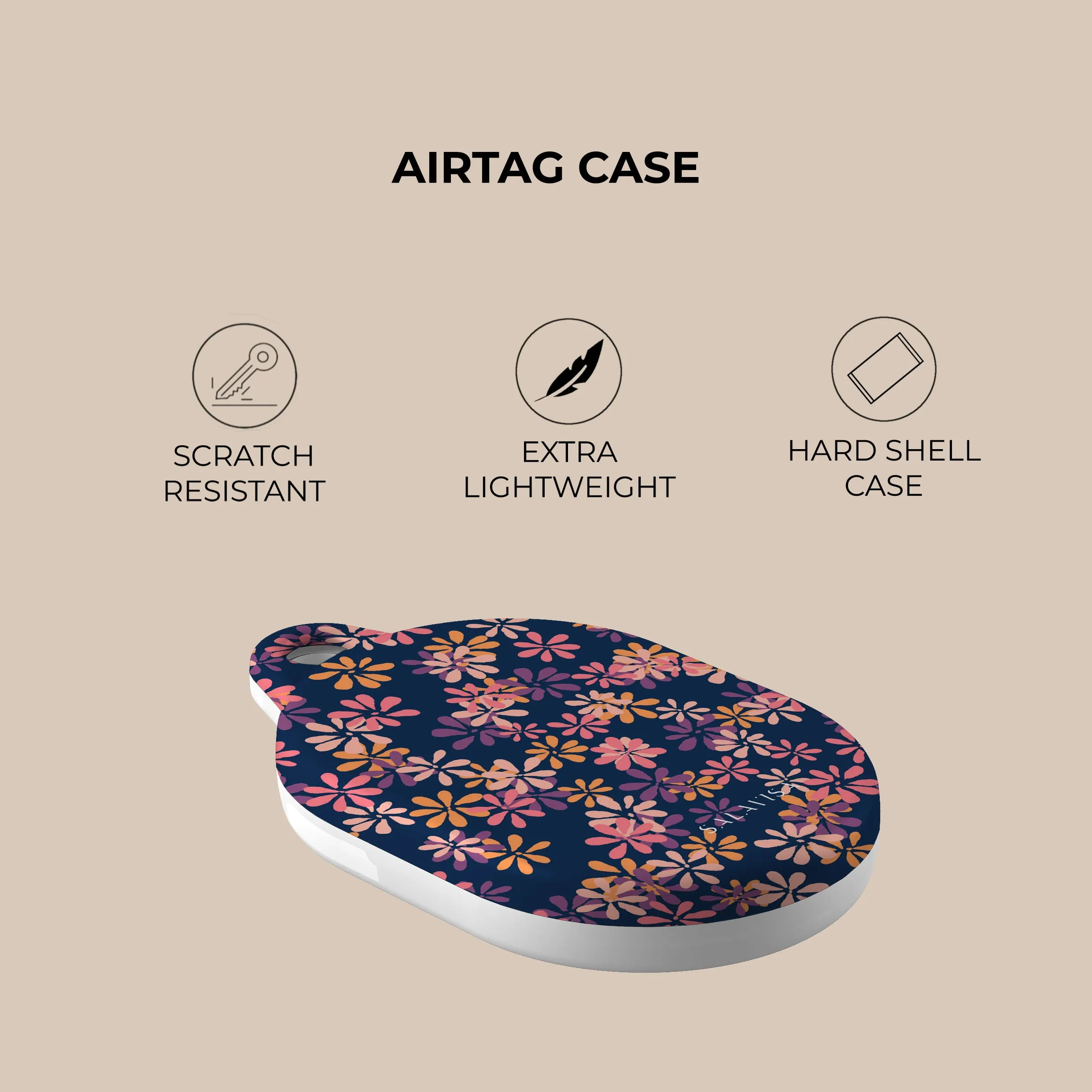 Insta-Worthy Ditsy Spring AirTag Holder  Dont Miss Out!