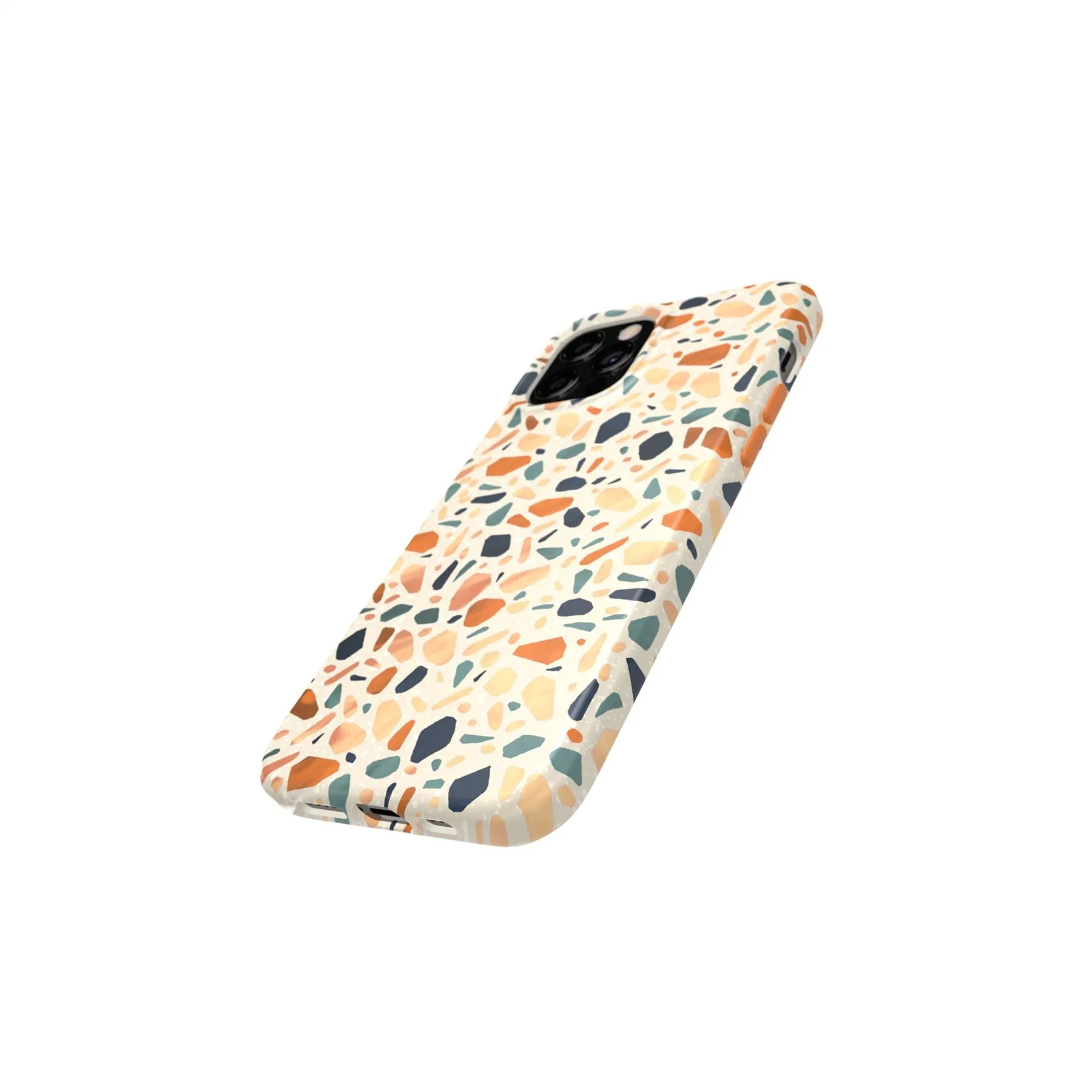Insta-Worthy Eco Art - Apple iPhone 12/12 Pro Case - Terazzo Orange  Almost Sold Out!