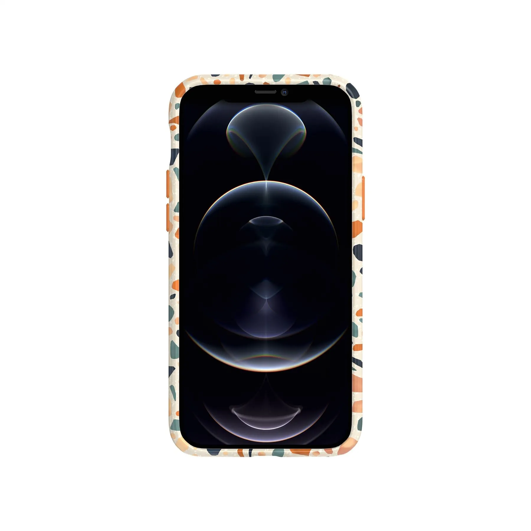 Insta-Worthy Eco Art - Apple iPhone 12/12 Pro Case - Terazzo Orange  Almost Sold Out!
