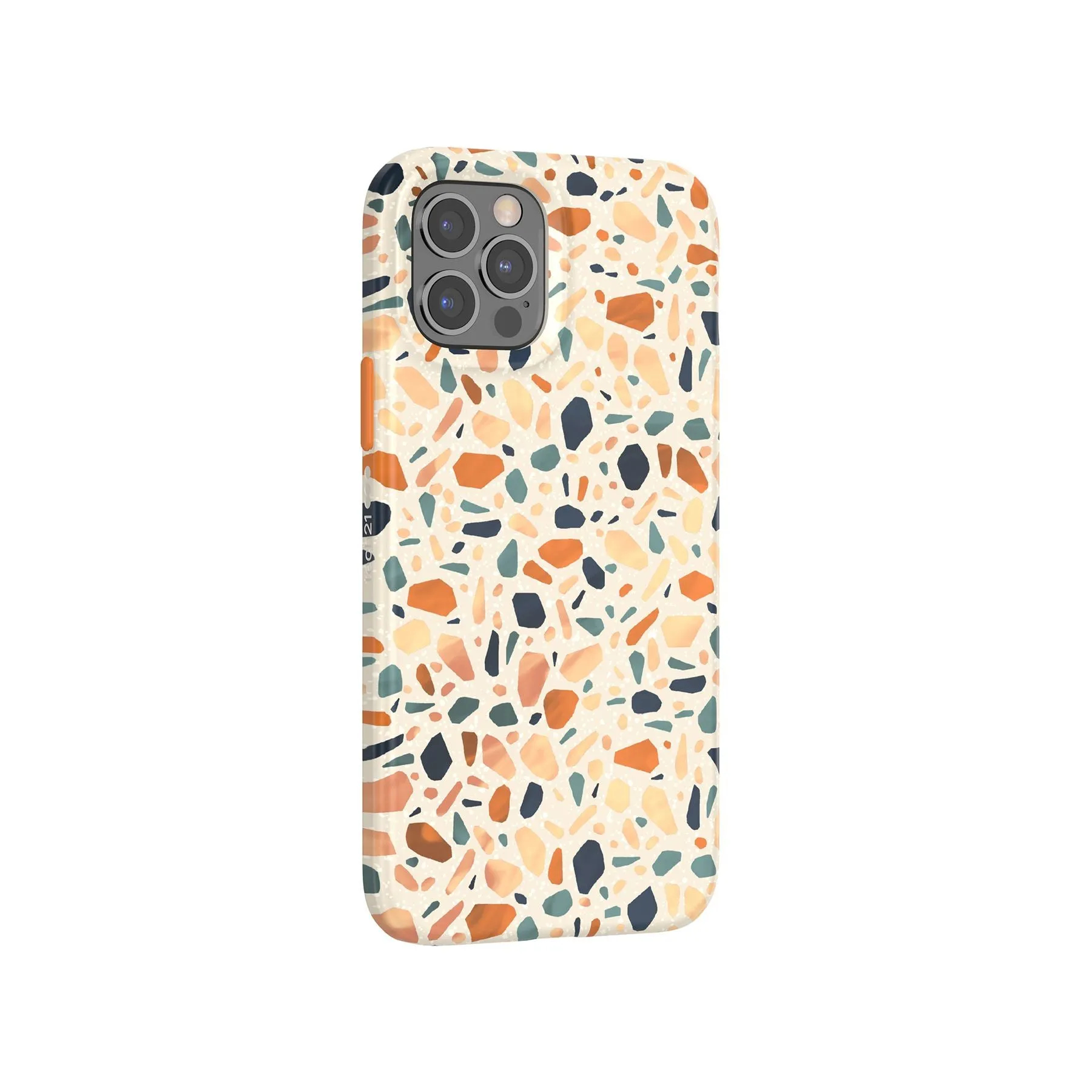 Insta-Worthy Eco Art - Apple iPhone 12/12 Pro Case - Terazzo Orange  Almost Sold Out!