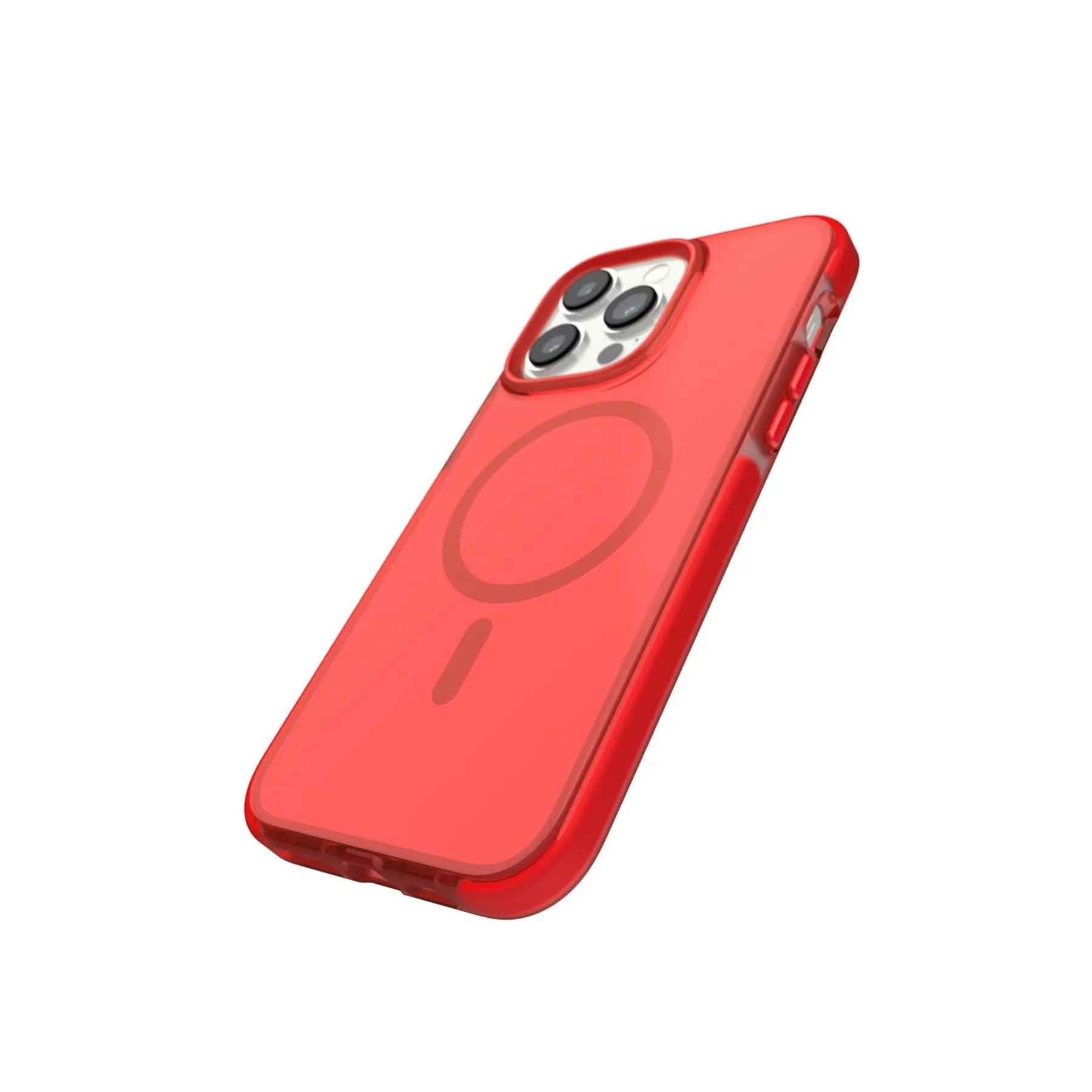 Insta-Worthy EvoCheck - Apple iPhone 14 Pro Max Case MagSafe Compatible - Red  Ends Soon!