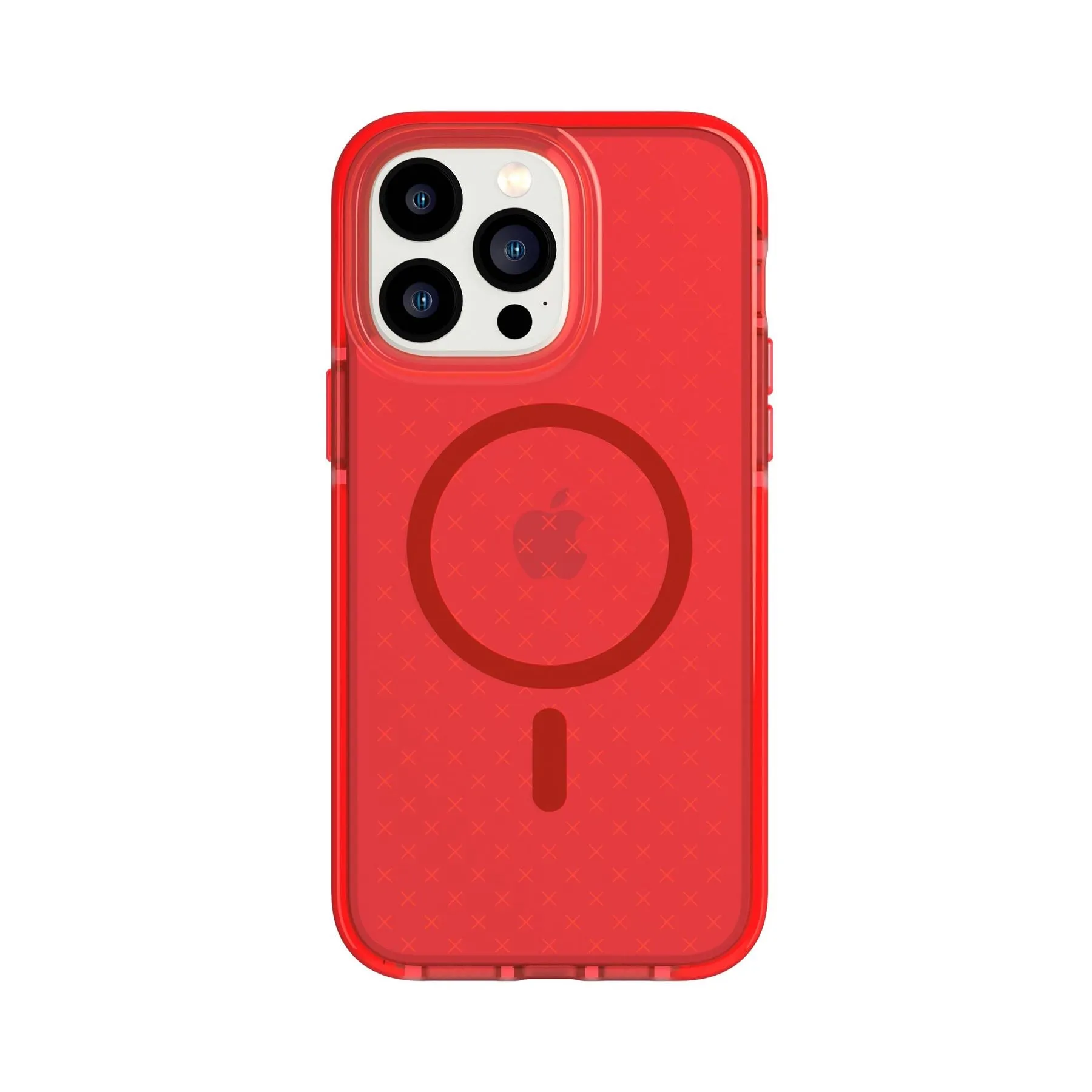 Insta-Worthy EvoCheck - Apple iPhone 14 Pro Max Case MagSafe Compatible - Red  Ends Soon!