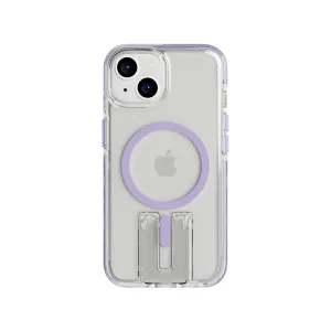 Insta-Worthy EvoCrystal Kick - Apple iPhone 14 Case MagSafe Compatible - Lilac  Limited Stock!