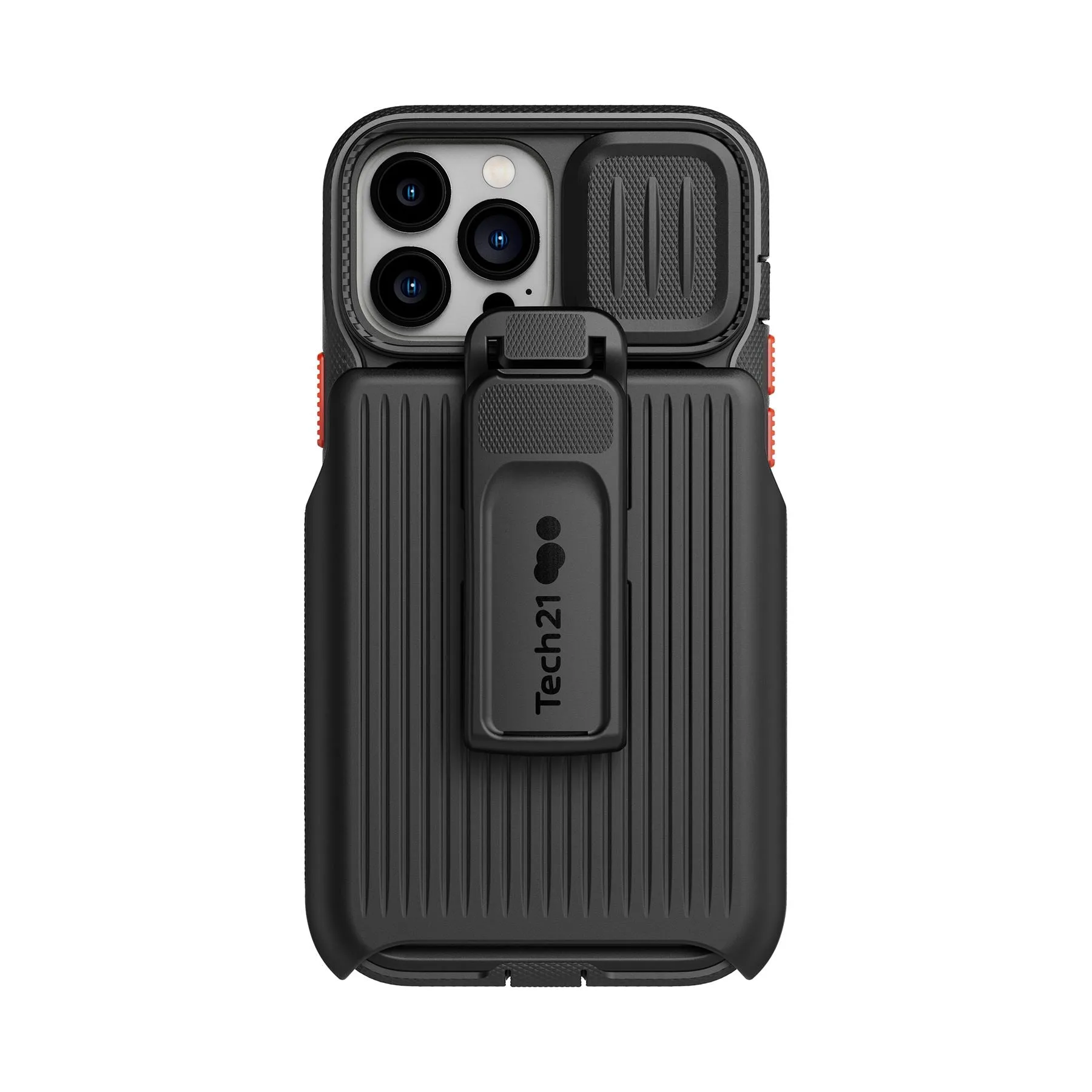 Insta-Worthy EvoMax - Apple iPhone 13 Pro Max Case with Holster - Off Black  Ends Soon!