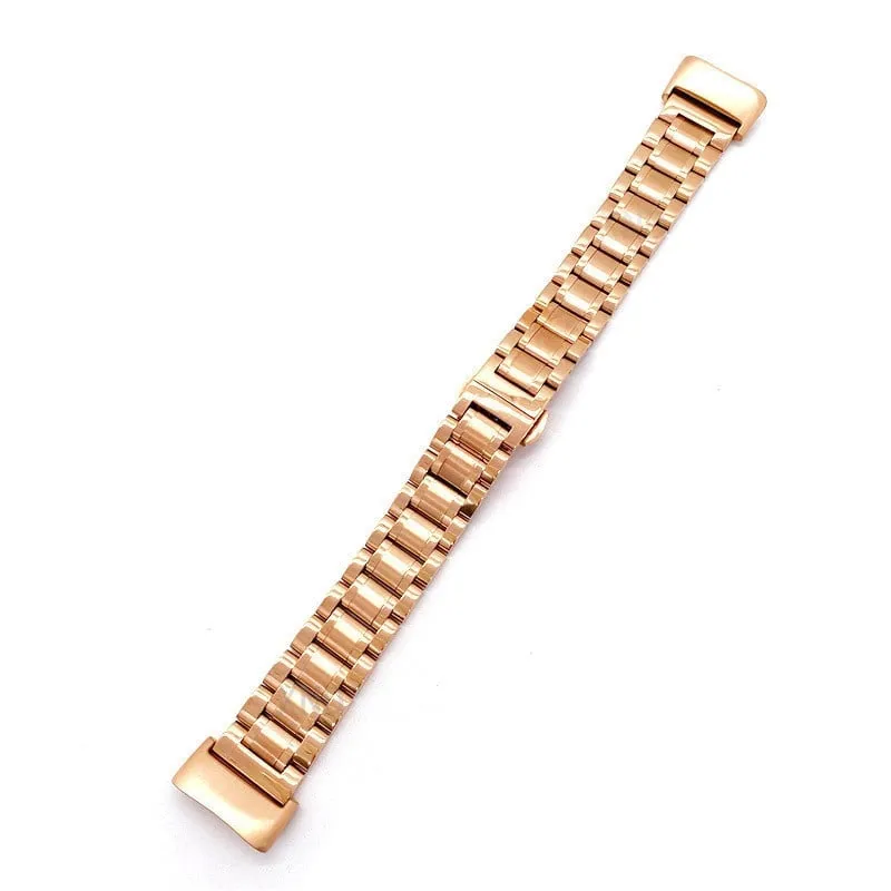 Insta-Worthy Fitbit Charge 6 Metal Strap (Rose Gold)  Almost Gone!