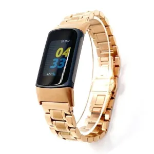 Insta-Worthy Fitbit Charge 6 Metal Strap (Rose Gold)  Almost Gone!