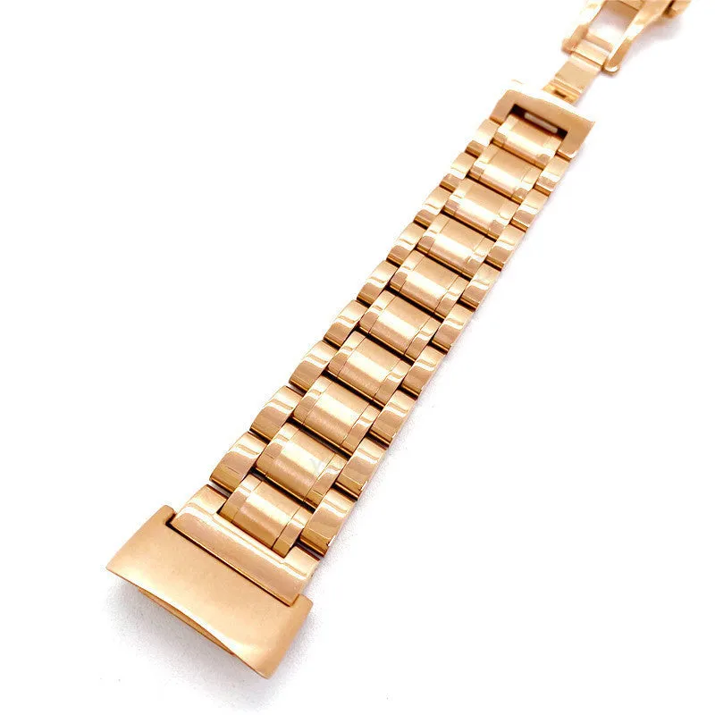 Insta-Worthy Fitbit Charge 6 Metal Strap (Rose Gold)  Almost Gone!