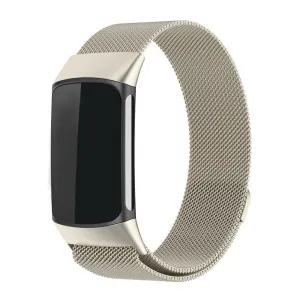 Insta-Worthy Fitbit Charge 6 Milanese Strap (Starlight)  Almost Gone!