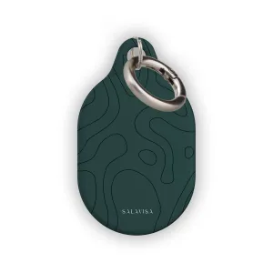 Insta-Worthy Forest Green Topographic AirTag Holder  Limited Release!