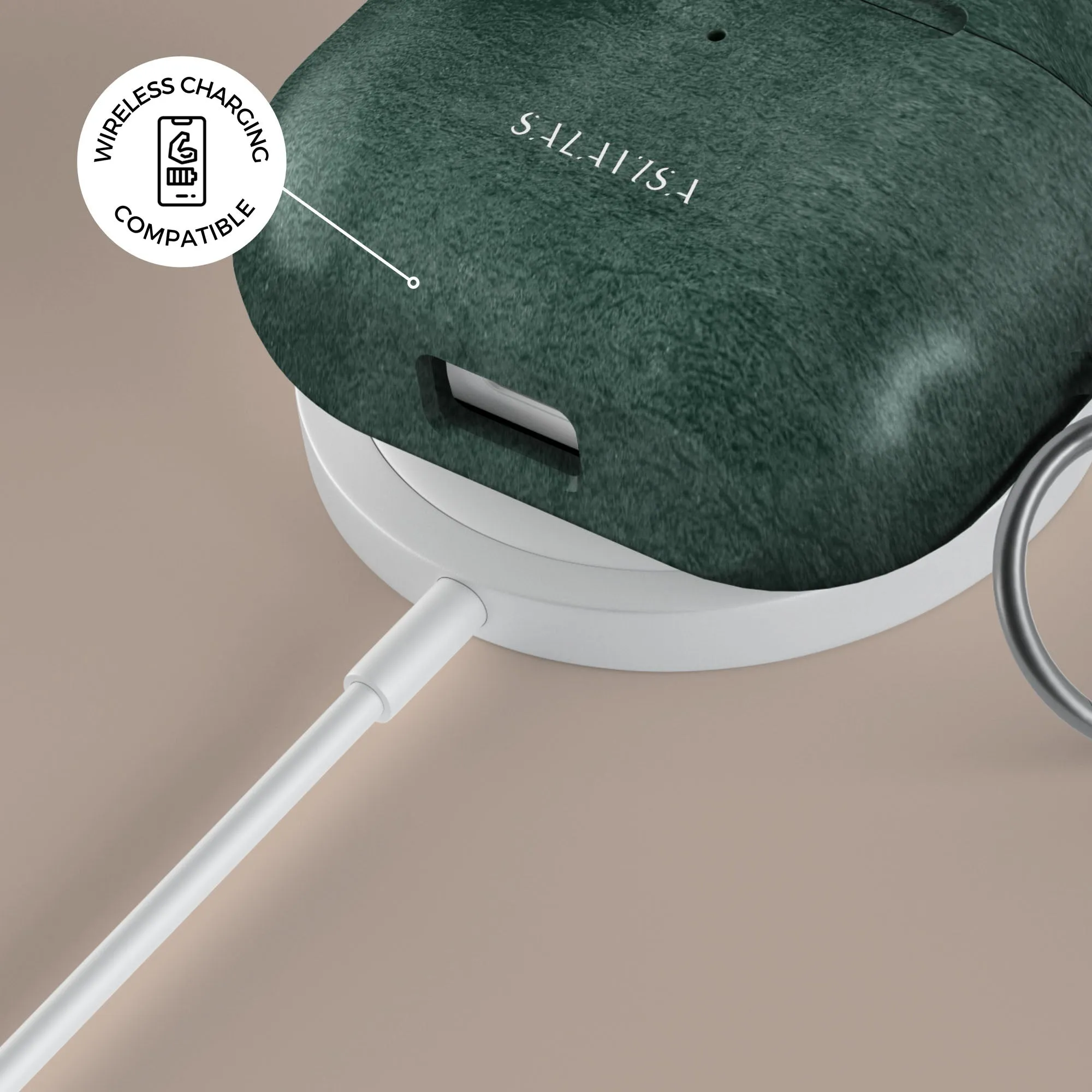 Insta-Worthy Forest Green Watercolor AirPods Case  Going Fast!