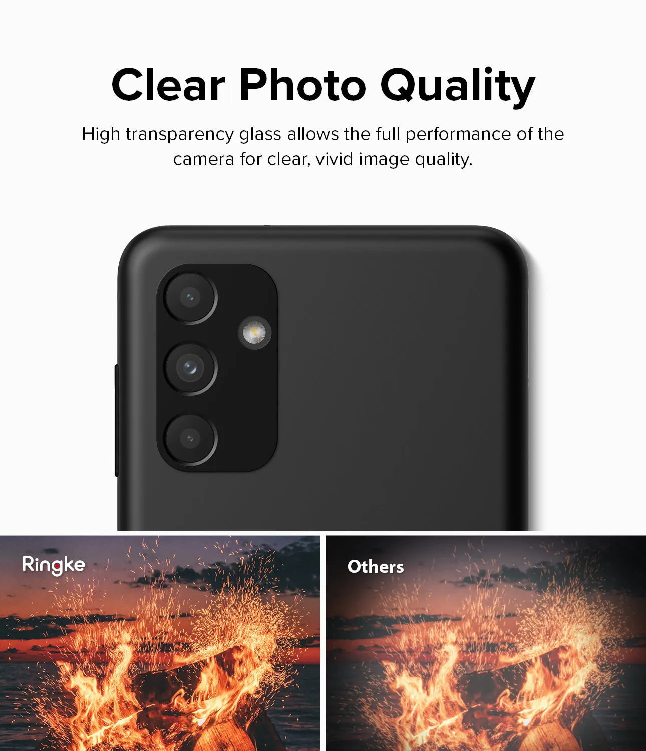 Insta-Worthy Galaxy A13 5G | Camera Protector Glass [3 Pack]  Limited Availability!