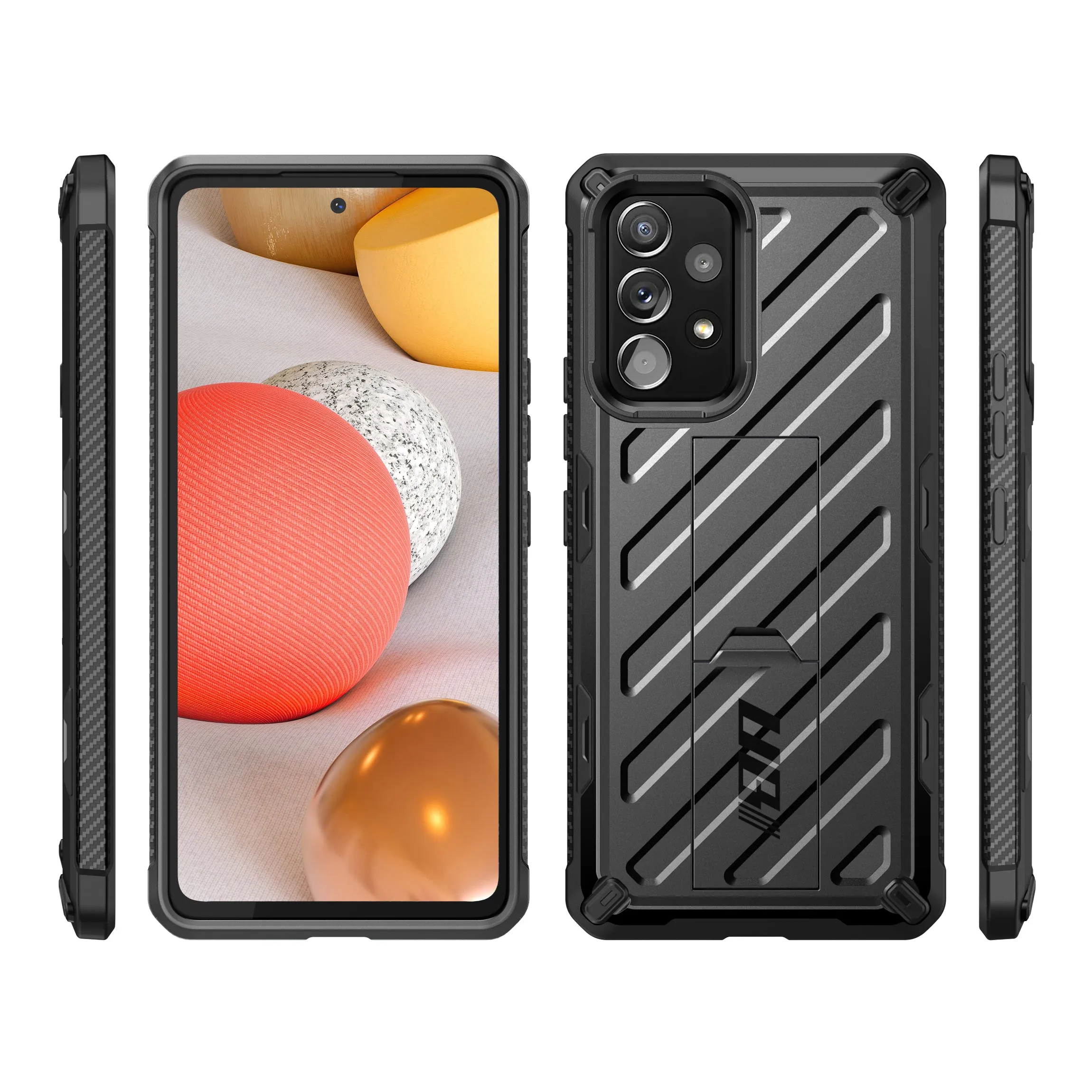 Insta-Worthy Galaxy A53 Unicorn Beetle Rugged Kickstand Case-Black  Last Chance!