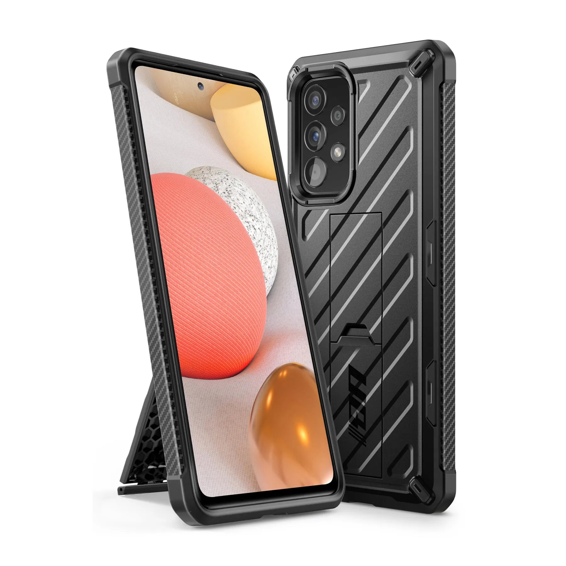 Insta-Worthy Galaxy A53 Unicorn Beetle Rugged Kickstand Case-Black  Last Chance!
