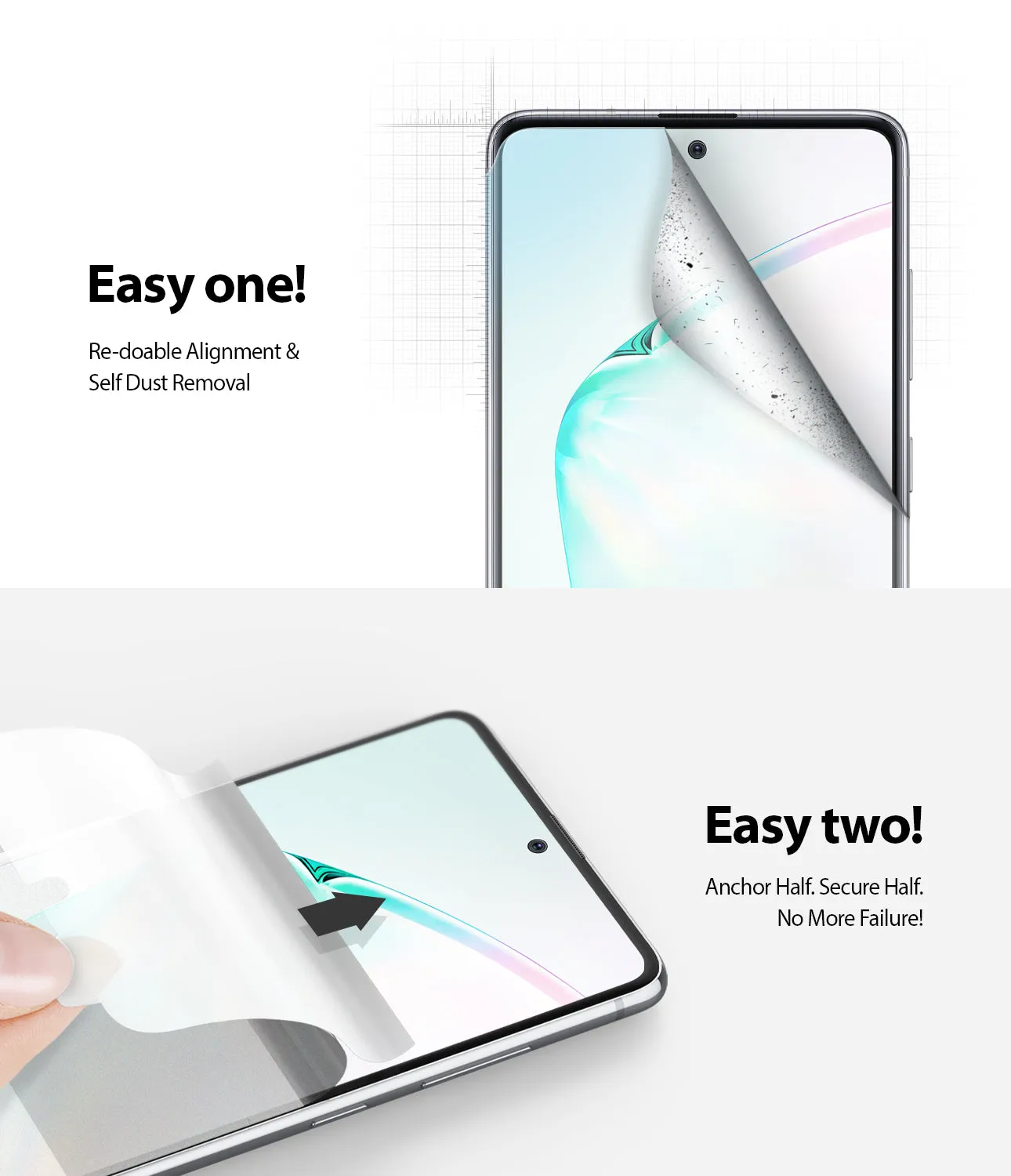 Insta-Worthy Galaxy Note 10 Lite Screen Protector | Dual Easy Film  Almost Sold Out!