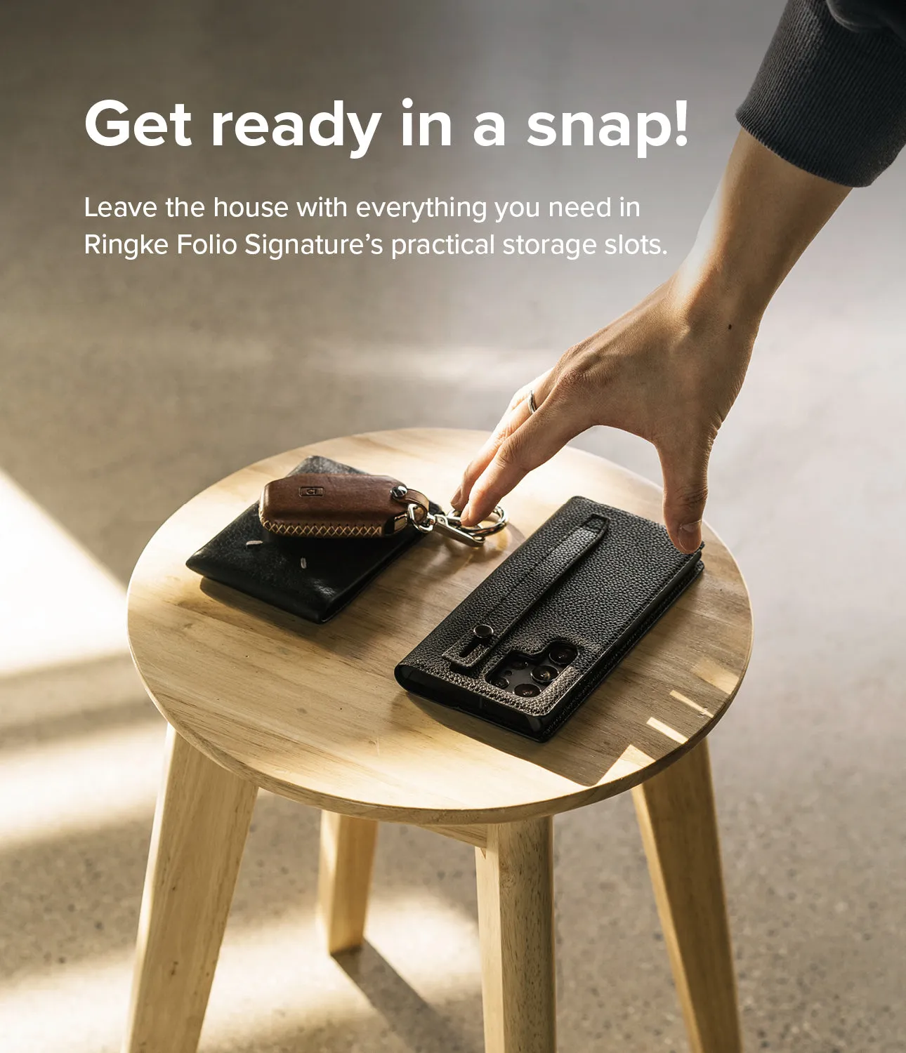 Insta-Worthy Galaxy S22 Ultra Case | Folio Signature EZ Strap  Today Only!