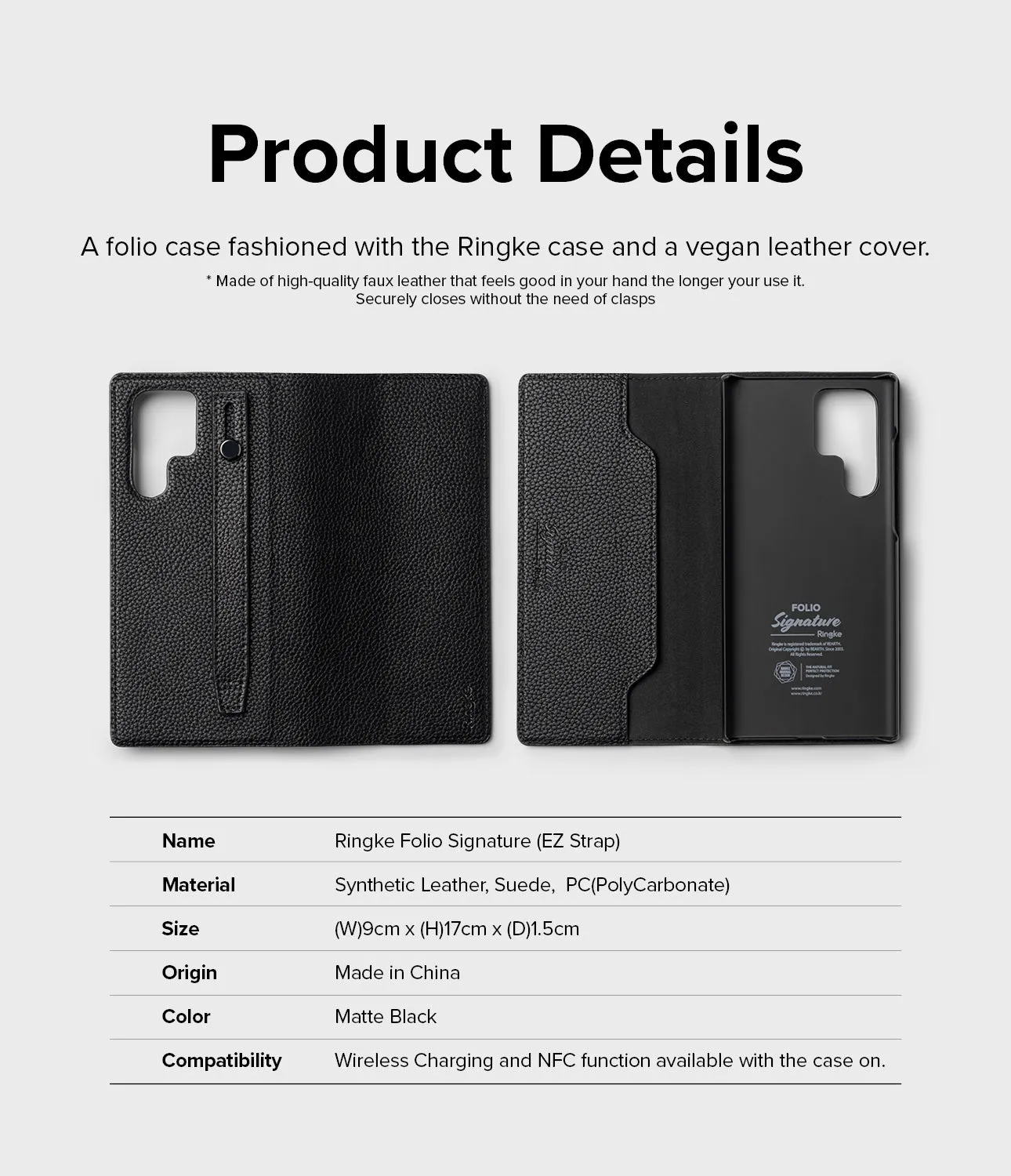 Insta-Worthy Galaxy S22 Ultra Case | Folio Signature EZ Strap  Today Only!