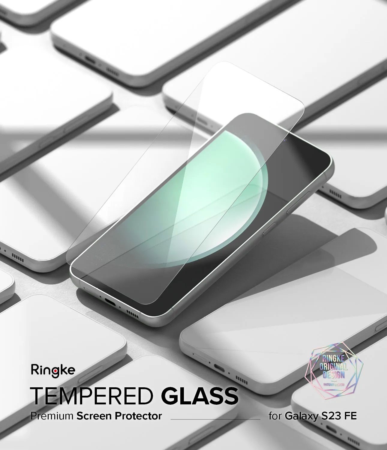 Insta-Worthy Galaxy S23 FE Screen Protector | Full Cover Glass  Last Few Pieces!